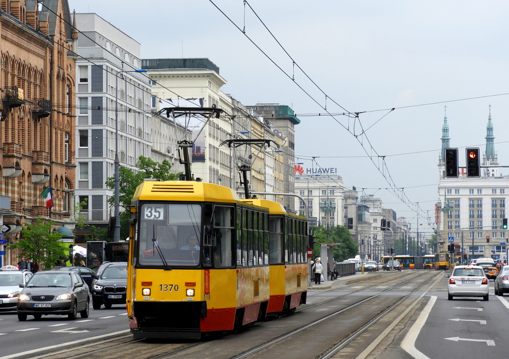 Варшава, Konstal 105Na № 1370