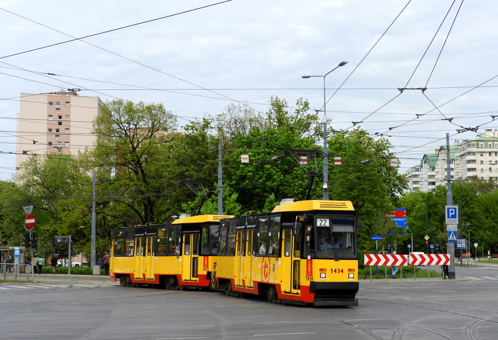 Warsaw, Konstal 105Nf Br. 1434