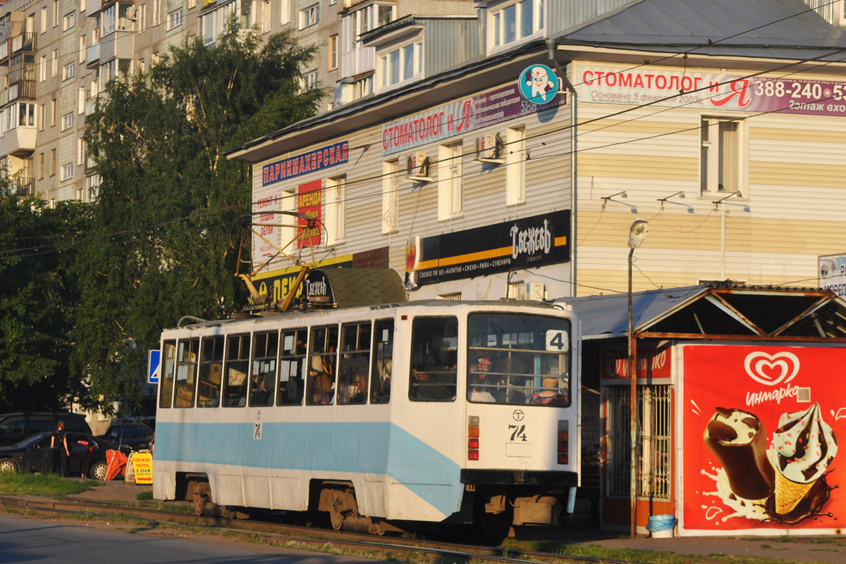 Омск, 71-608КМ № 74