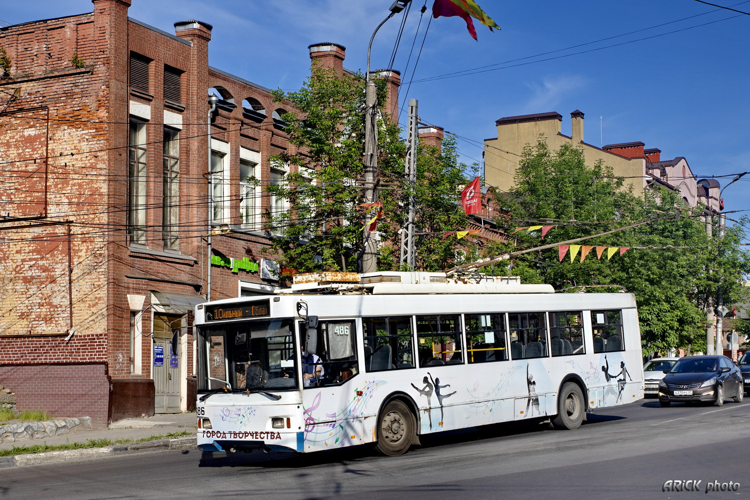 Иваново, Тролза-5275.07 «Оптима» № 486