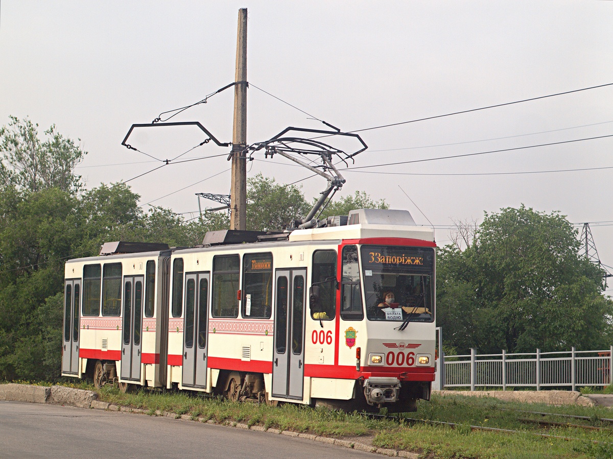 Запорожье, Tatra KT4DtM № 006