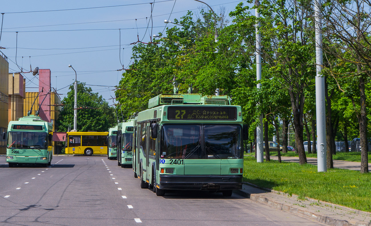 Минск, БКМ 221 № 2401; Минск, БКМ 321 № 2266