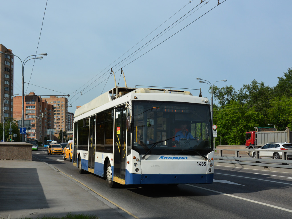 Москва, Тролза-5265.00 «Мегаполис» № 1485 Москва, Тролза-5265.00 «Мегаполис» № 1485
