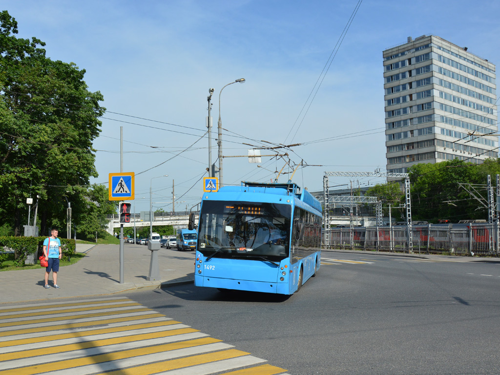 Москва, Тролза-5265.00 «Мегаполис» № 1492