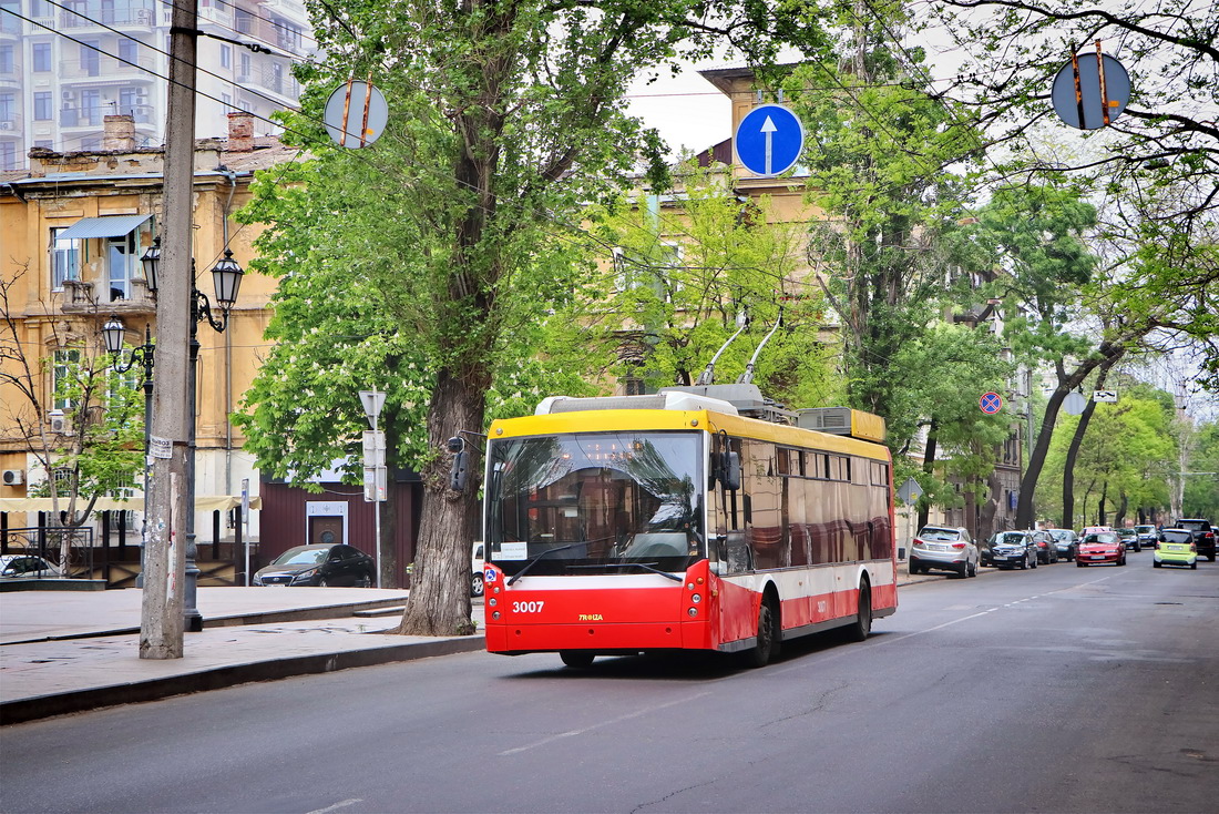Одесса, Тролза-5265.00 «Мегаполис» № 3007