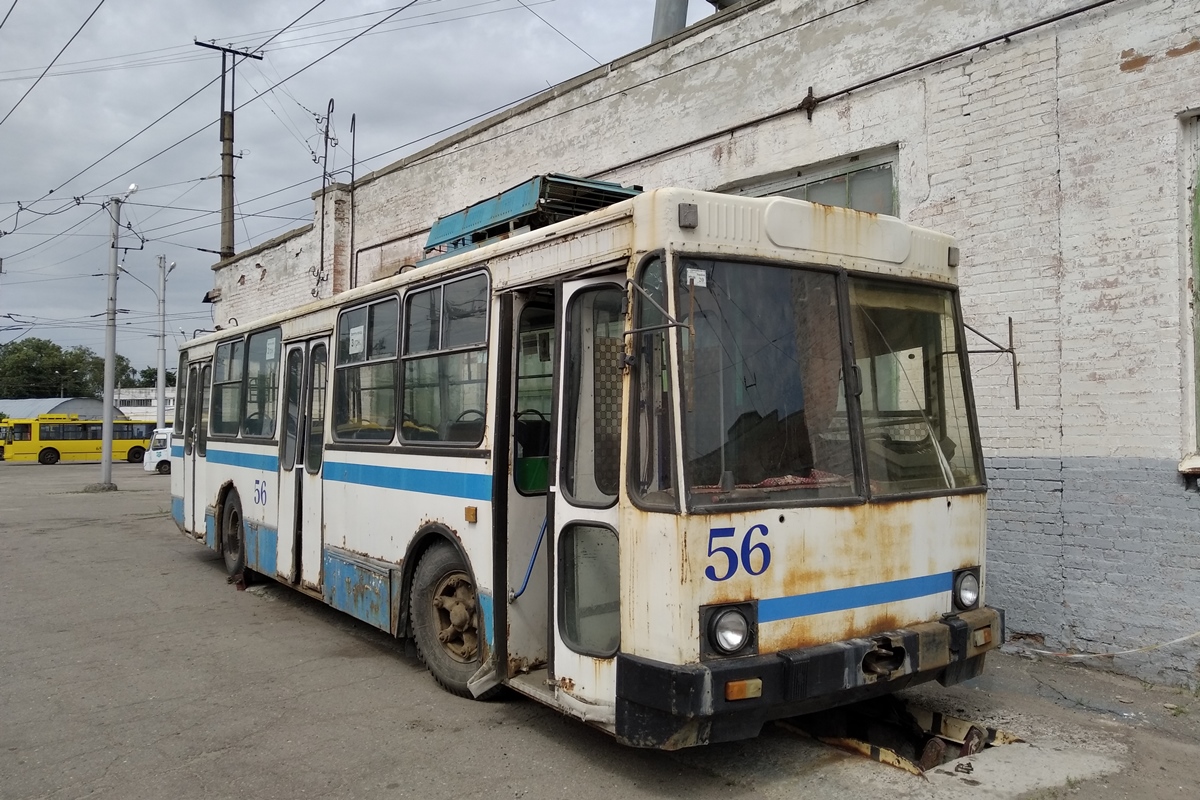 Полтава, ЮМЗ Т1Р (Т2П) № 56
