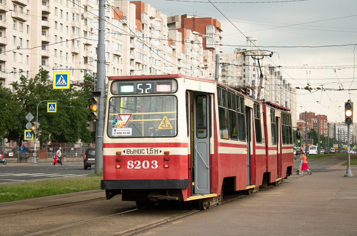 Санкт-Петербург, ЛВС-86К № 8203
