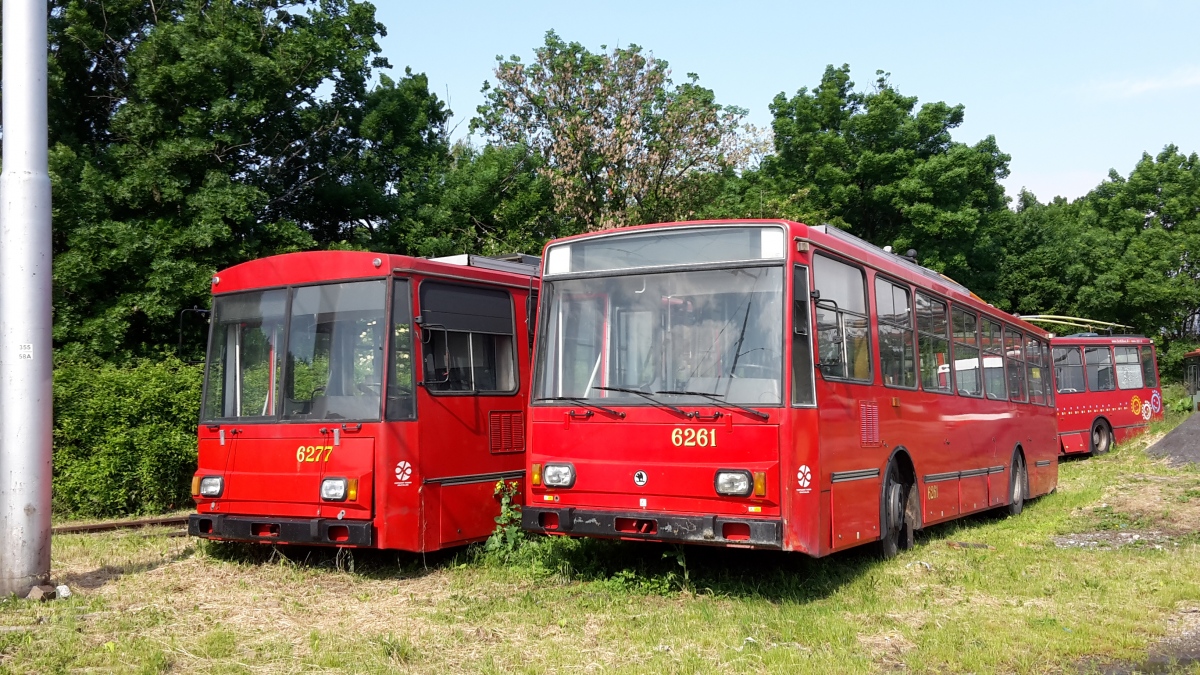 Братислава, Škoda 14Tr10/6 № 6277; Братислава, Škoda 14Tr13/6M № 6261