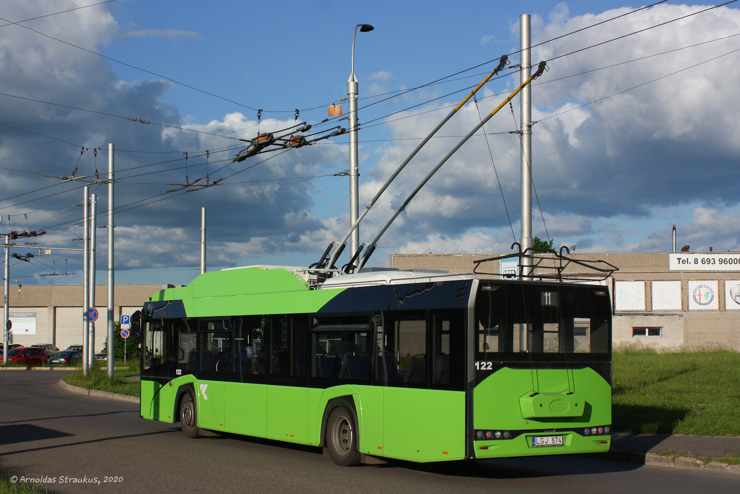 Каунас, Solaris Trollino IV 12 Medcom № 122