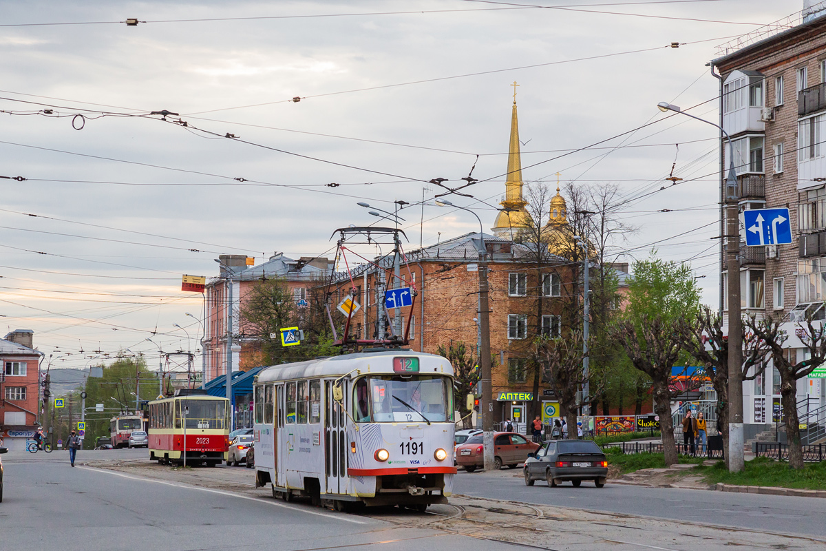 Ижевск, Tatra T3K № 1191