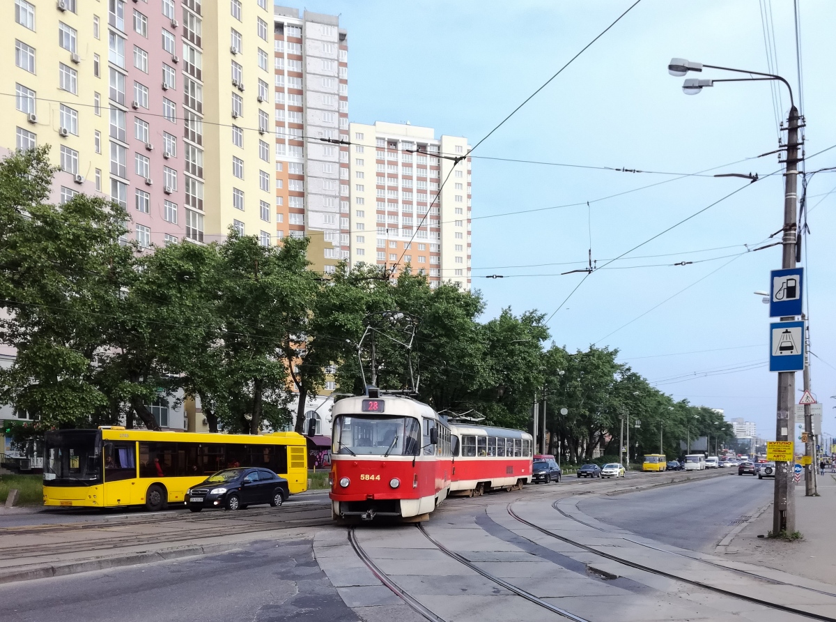 Киев, Tatra T3SUCS № 5844
