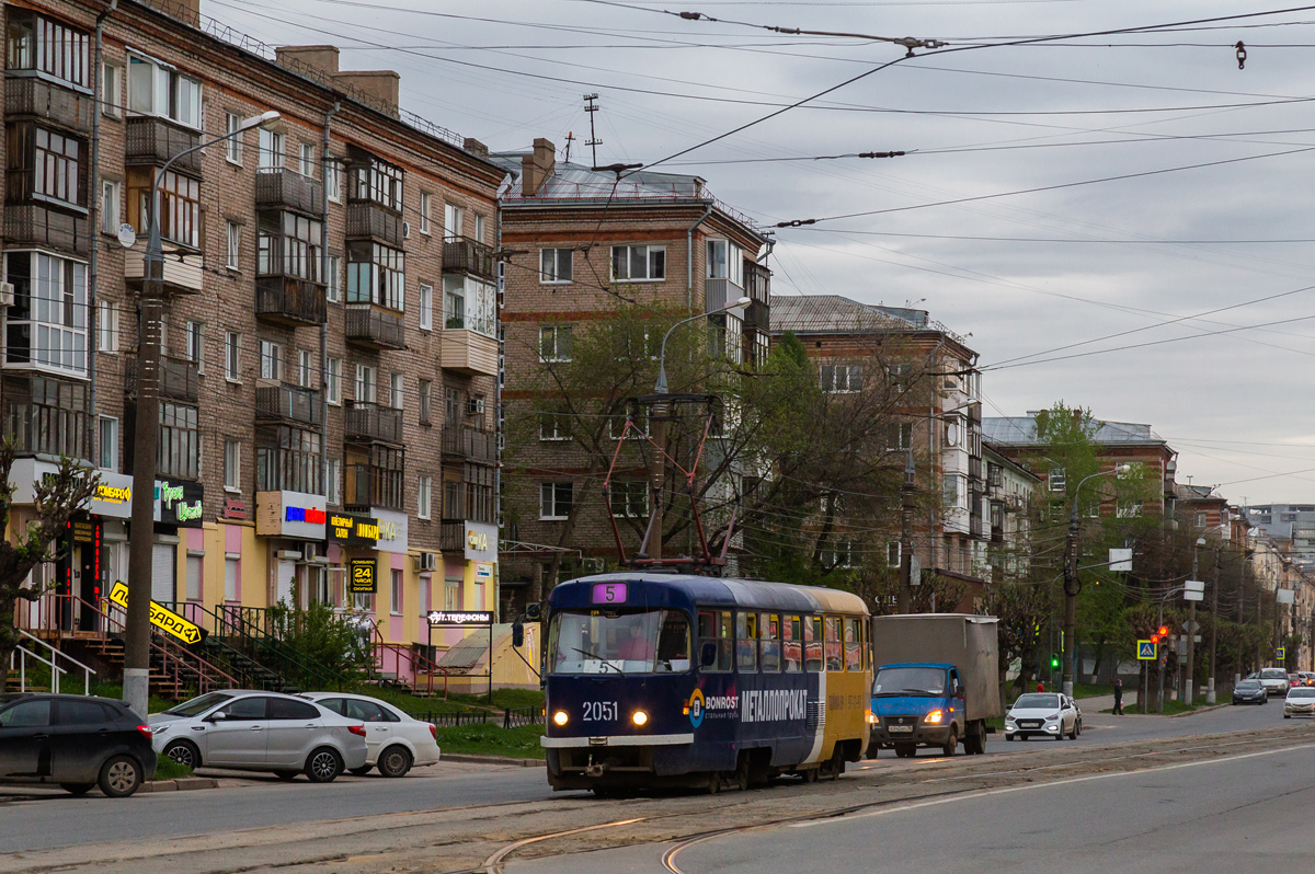 Ижевск, Tatra T3SU мод. Ижевск № 2051