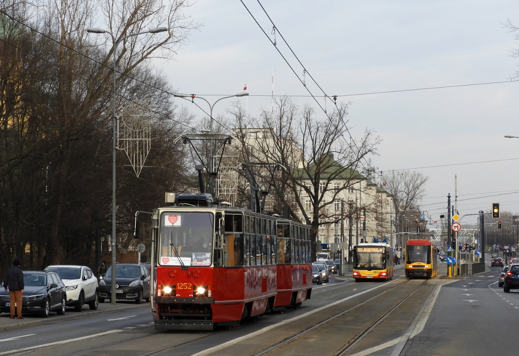 Варшава, Konstal 105Na № 1252; Варшава — Большой оркестр праздничной помощи