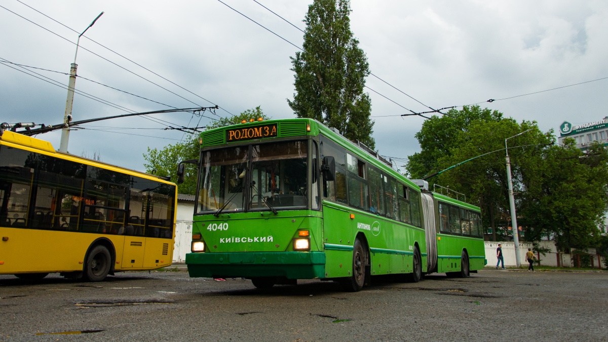 Киев, Киев-12.03 № 4040; Киев — Покатушки 14.06.2020 на троллейбусе Киев-12.03 № 4040
