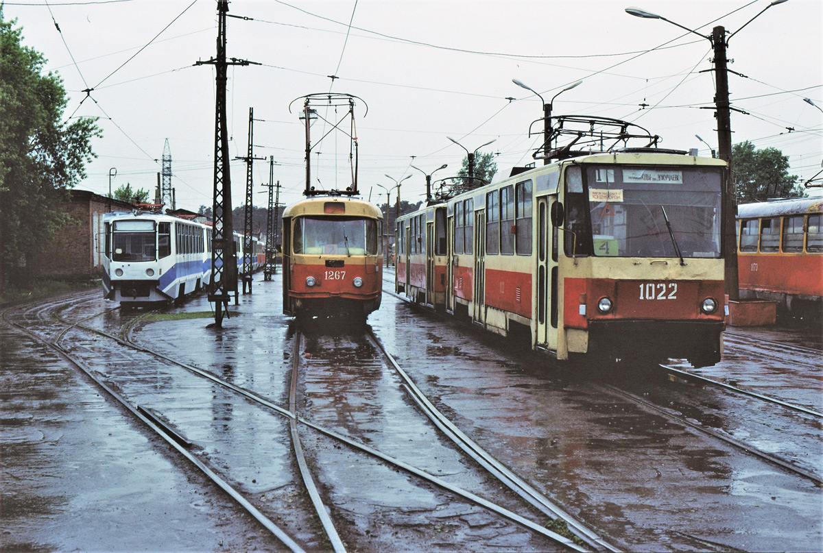 Барнаул, Tatra T3SU (двухдверная) № 1267; Барнаул, Tatra T6B5SU № 1022 Барнаул, Tatra T3SU (двухдверная) № 1267; Барнаул, Tatra T6B5SU № 1022