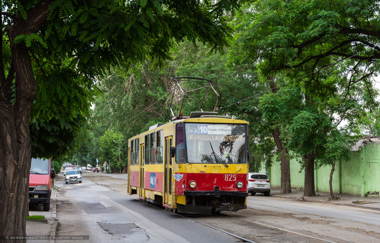 Ростов-на-Дону, Tatra T6B5SU № 825