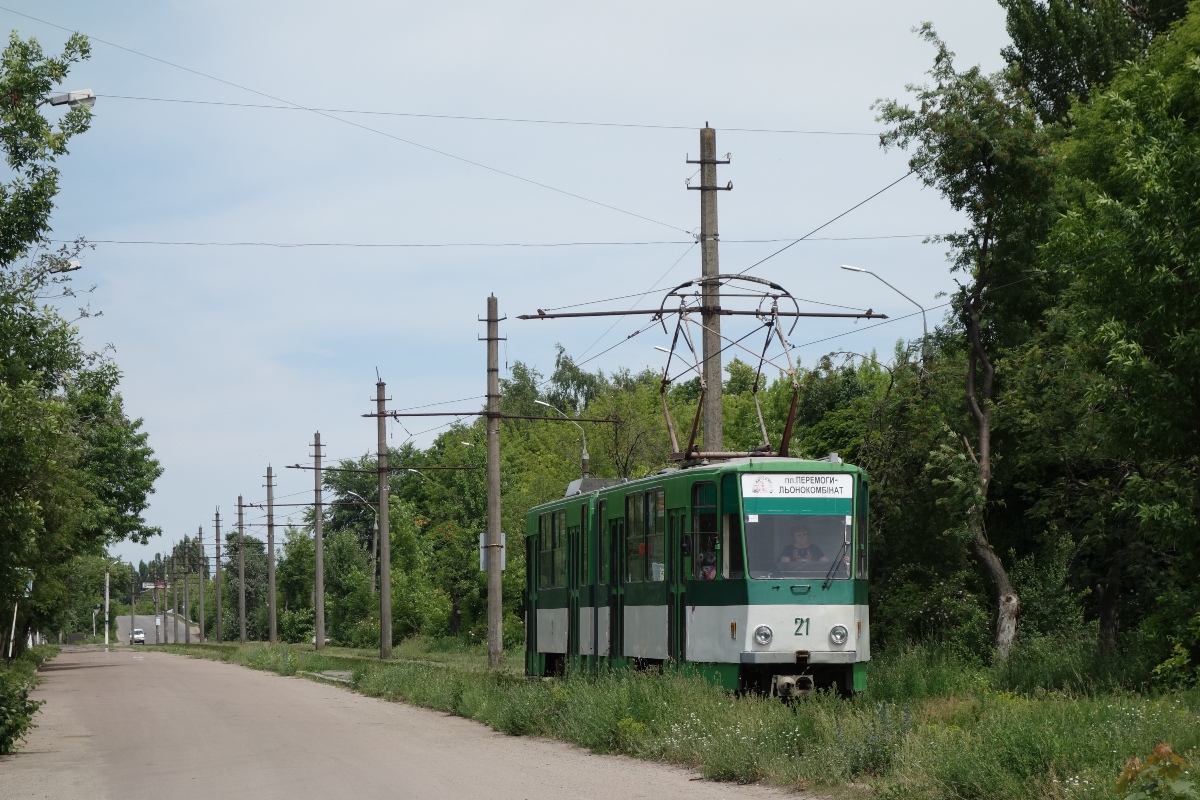 Житомир, Tatra KT4SU № 21