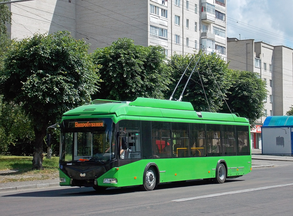 Žitomir — New BKM trolleybuses; Luck — New trolleybuses BKM