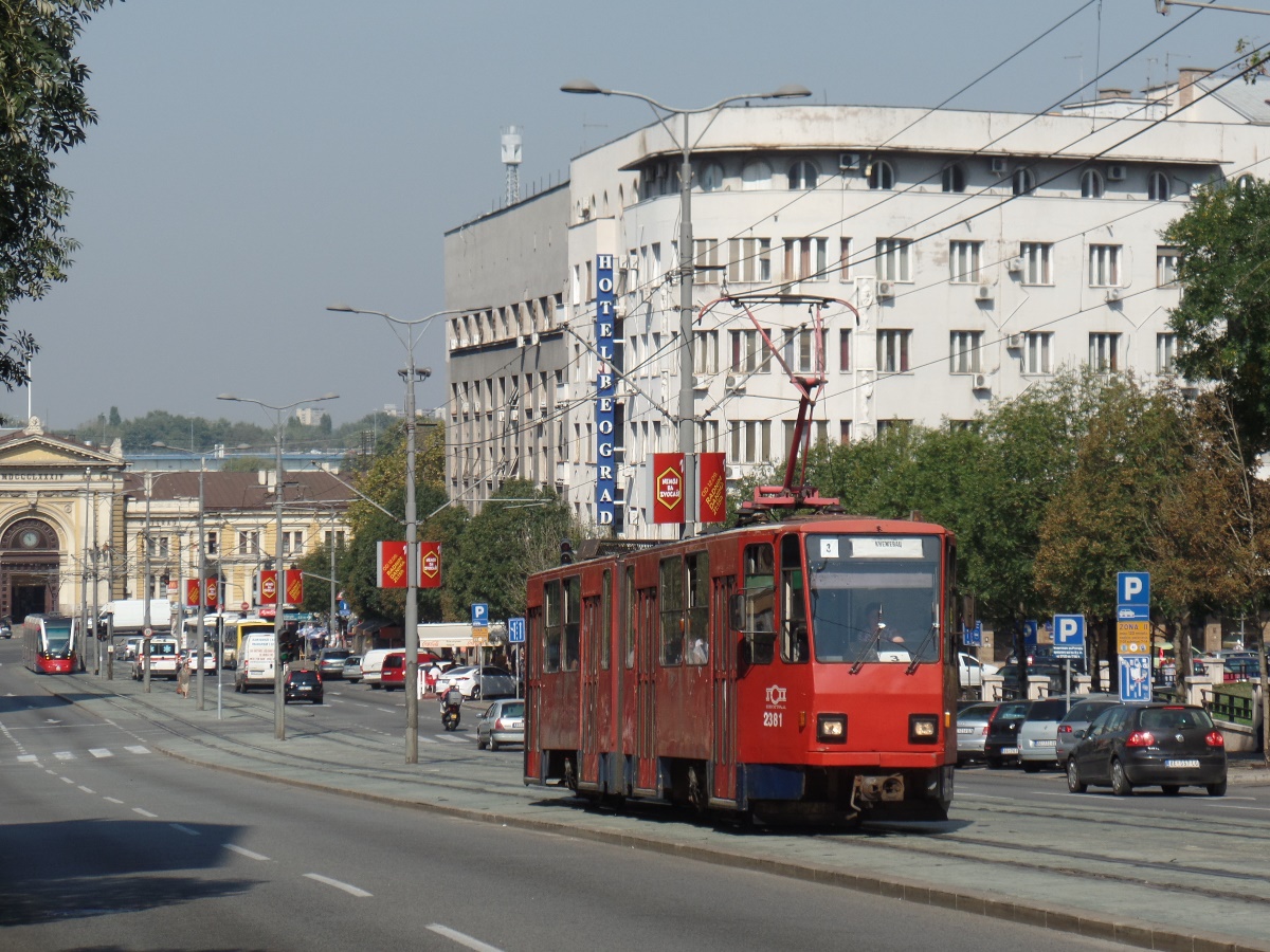 Белград, Tatra KT4YU № 2381