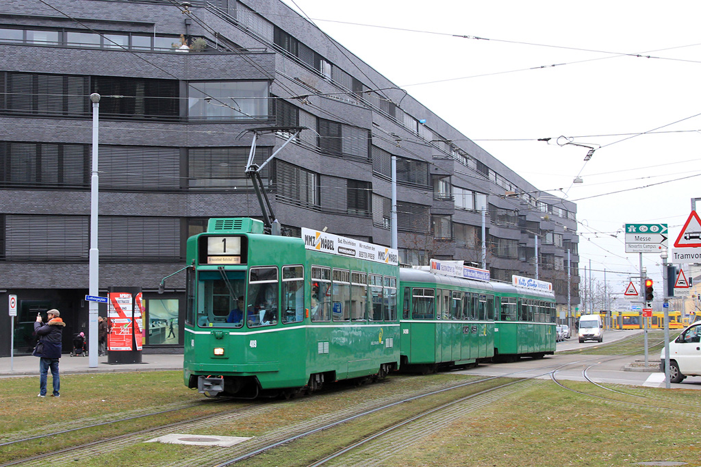 Bâle, Schindler/SIG/BBC Be 4/4 N°. 489