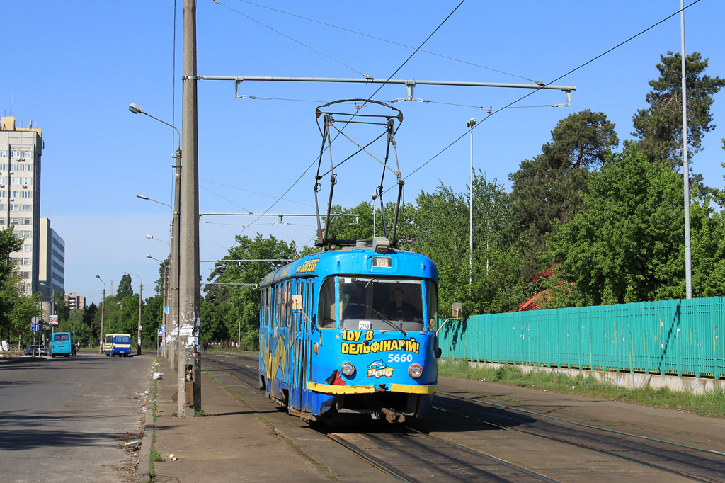 Киев, Tatra T3SU № 5660