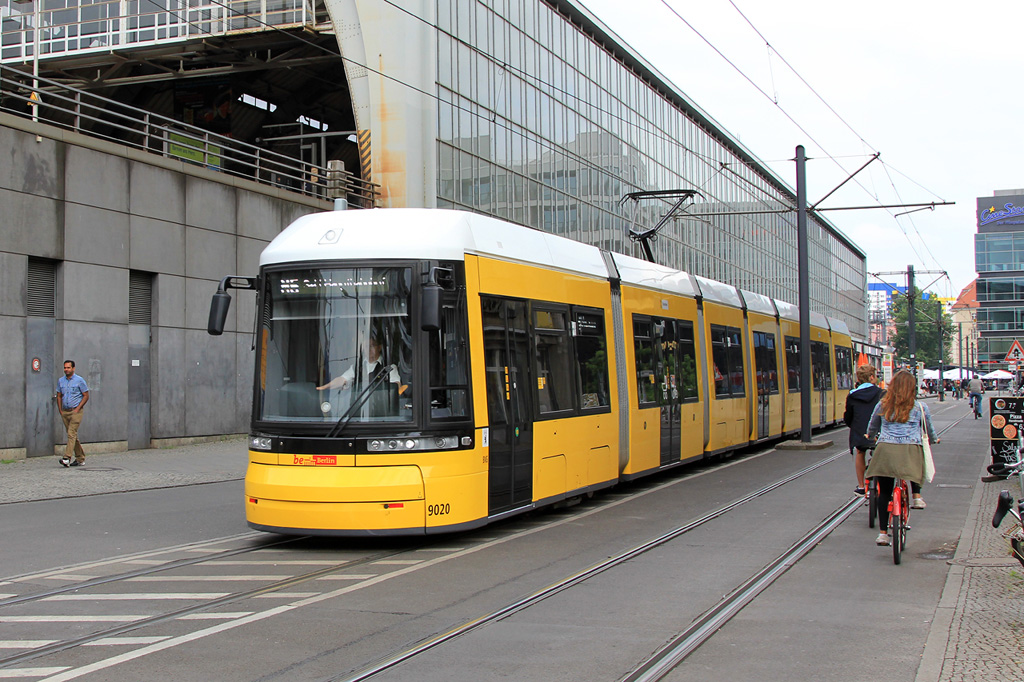 Берлин, Bombardier Flexity Berlin (GT8-08ZR/F8Z) № 9020