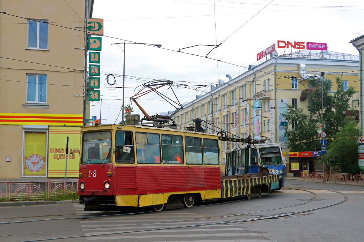 Ангарск, 71-605 (КТМ-5М3) № С-8 Ангарск, 71-605 (КТМ-5М3) № С-8
