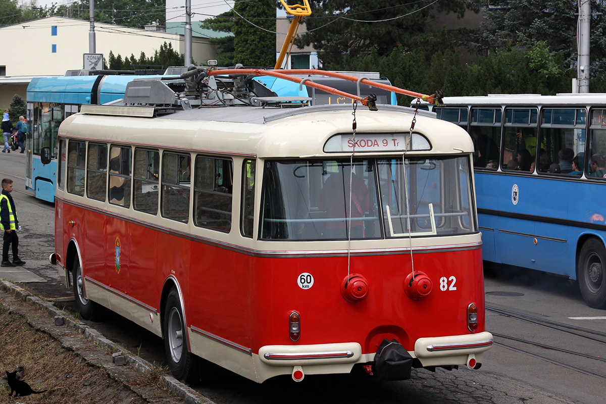 Ostrava, Škoda 9TrH23 № 82; Ostrava — Ostrava public transport workers' day 2019