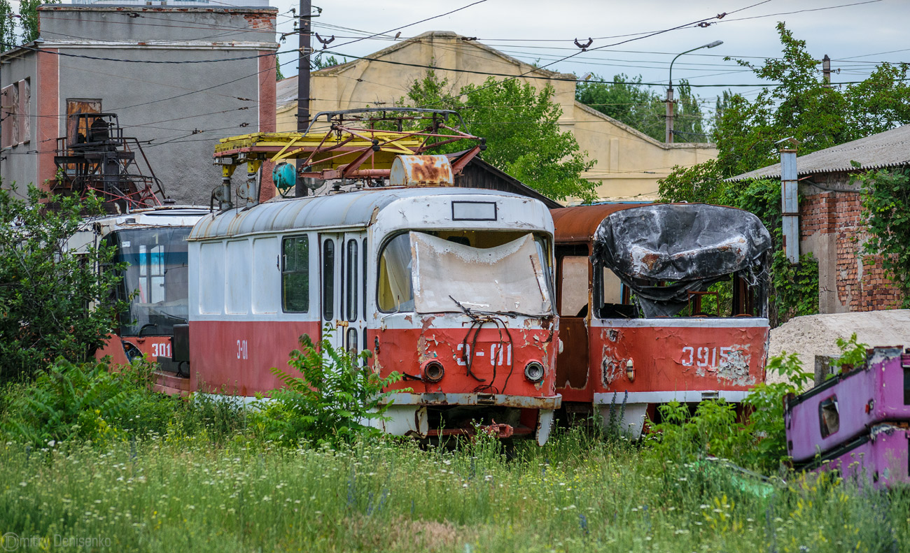 Донецк, Tatra T3SU (двухдверная) № Э-01 Донецк, Tatra T3SU (двухдверная) № Э-01