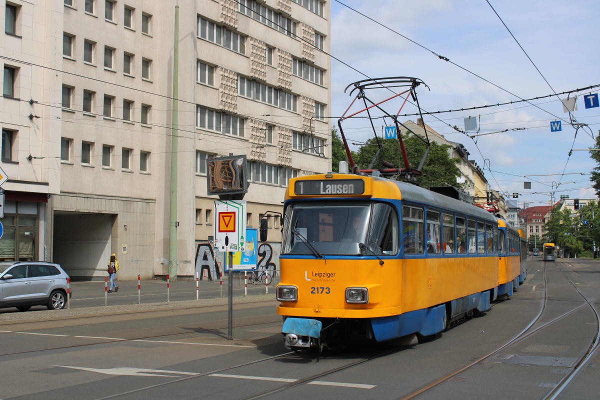 Leipzig, Tatra T4D-M1 Nr. 2173