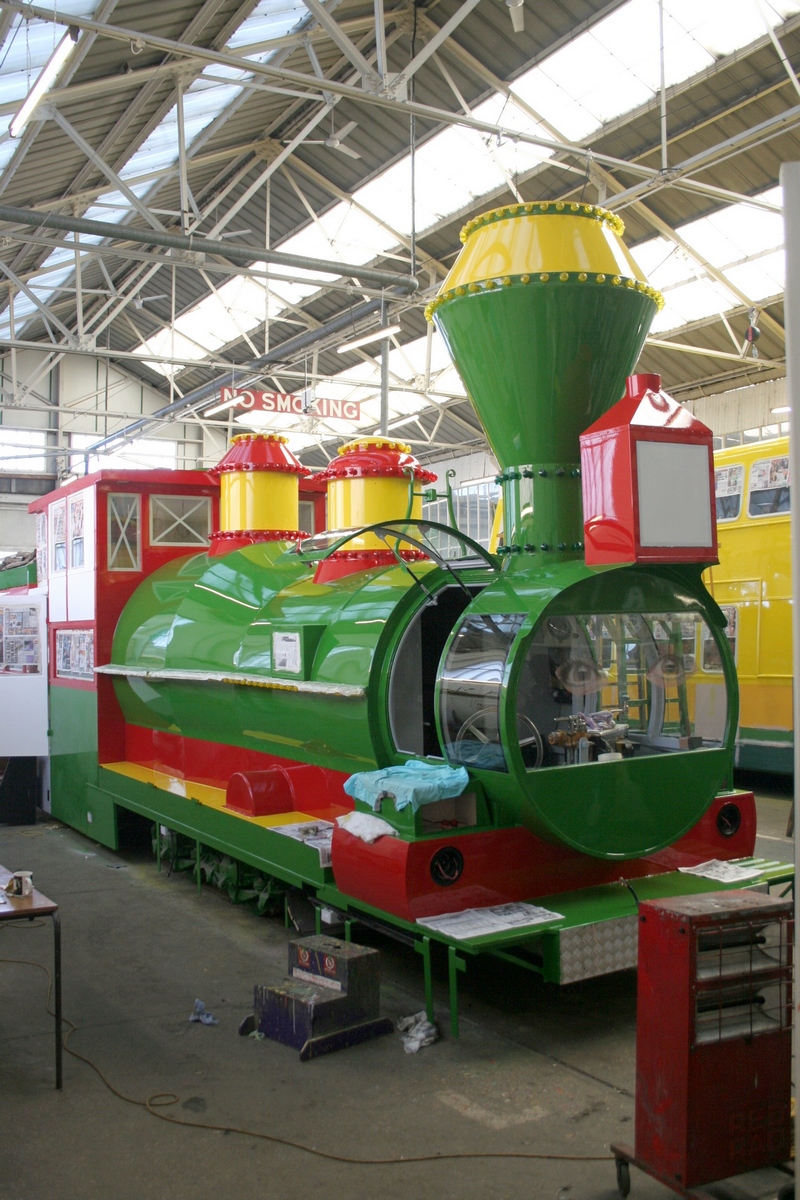 Блэкпул, Четырёхосный моторный English Electric № 733