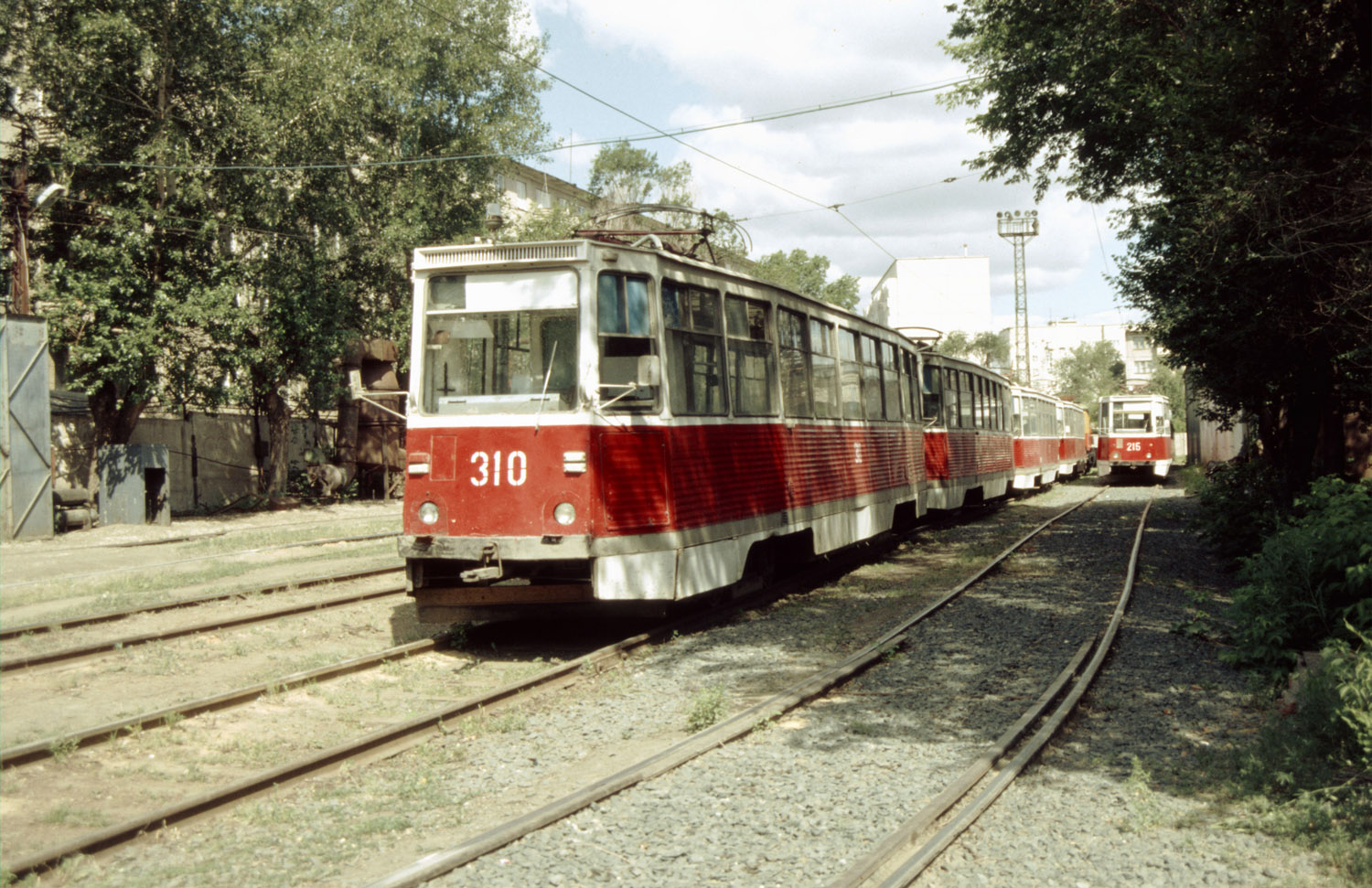 Орск, 71-605 (КТМ-5М3) № 310; Орск, 71-605 (КТМ-5М3) № 215