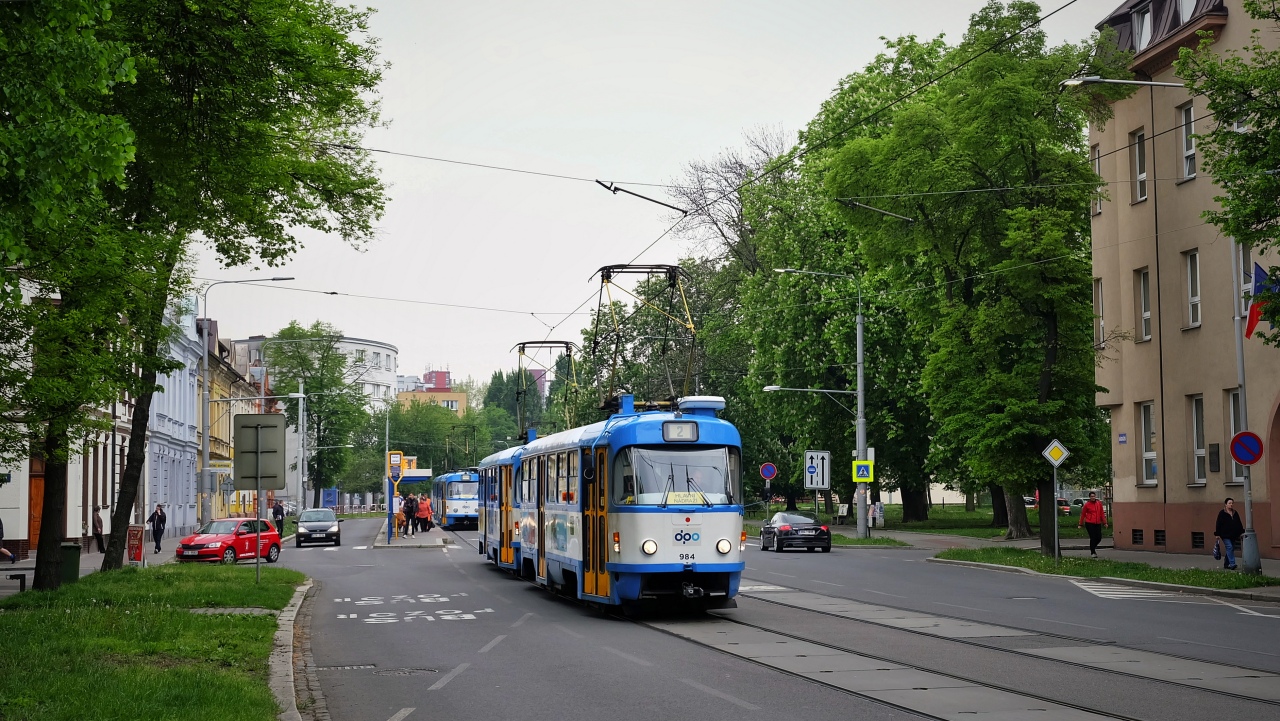 Острава, Tatra T3G № 984