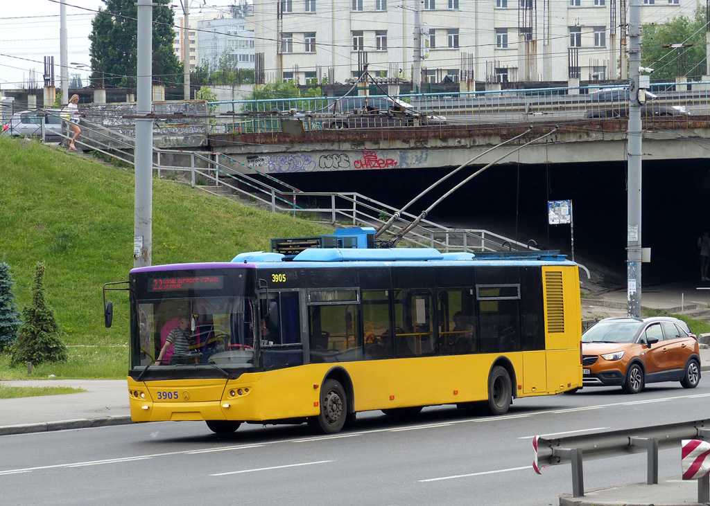 Киев, ЛАЗ E183D1 № 3905