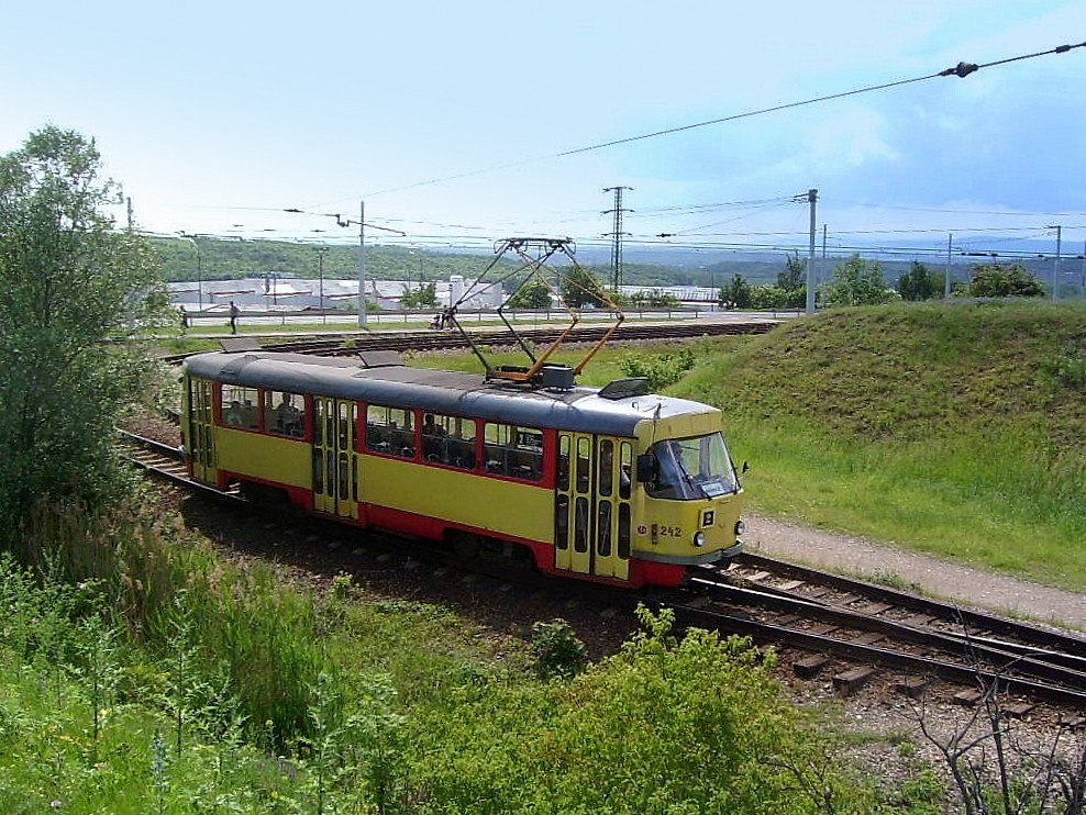 Мост ― Литвинов, Tatra T3M.3 № 242