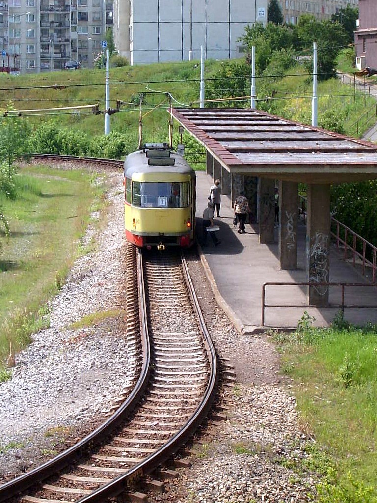 Мост ― Литвинов, Tatra T3M.3 № 242