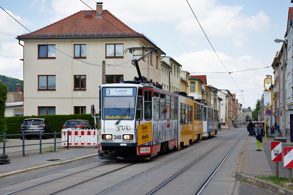 Гера, Tatra KTNF8 № 348