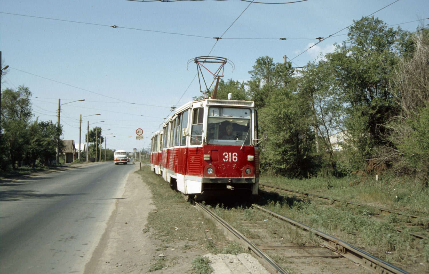 Орск, 71-605 (КТМ-5М3) № 316; Орск, 71-605 (КТМ-5М3) № 317