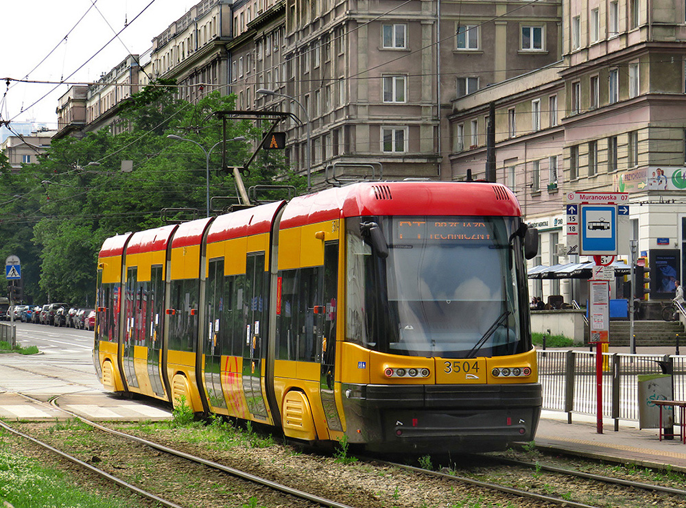 Варшава, PESA Swing 120NaDuo № 3504