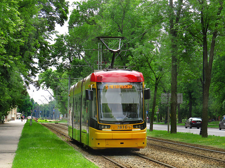 Варшава, PESA Jazz 134N № 3816