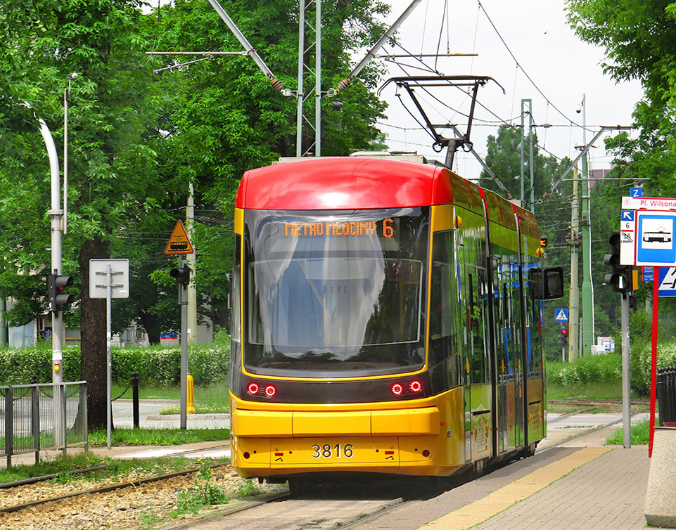 Варшава, PESA Jazz 134N № 3816