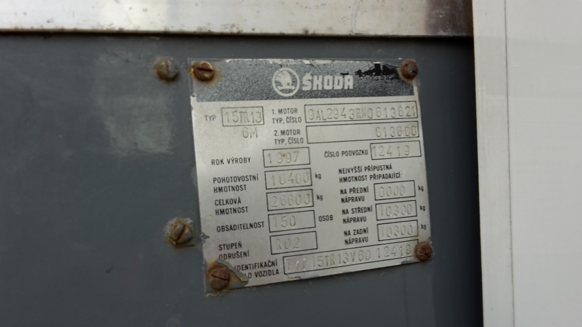 Злин, Škoda 15Tr13/6M № 350