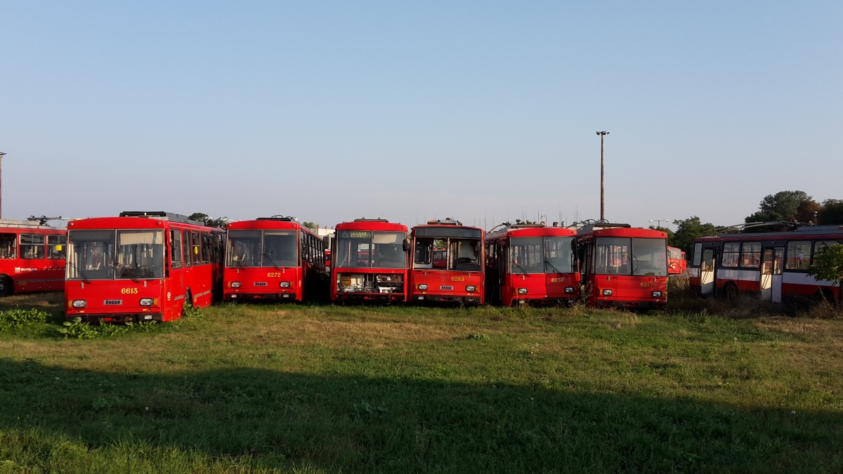 Братислава, Škoda 14Tr10/6 № 6279; Братислава, Škoda 14TrM № 6283