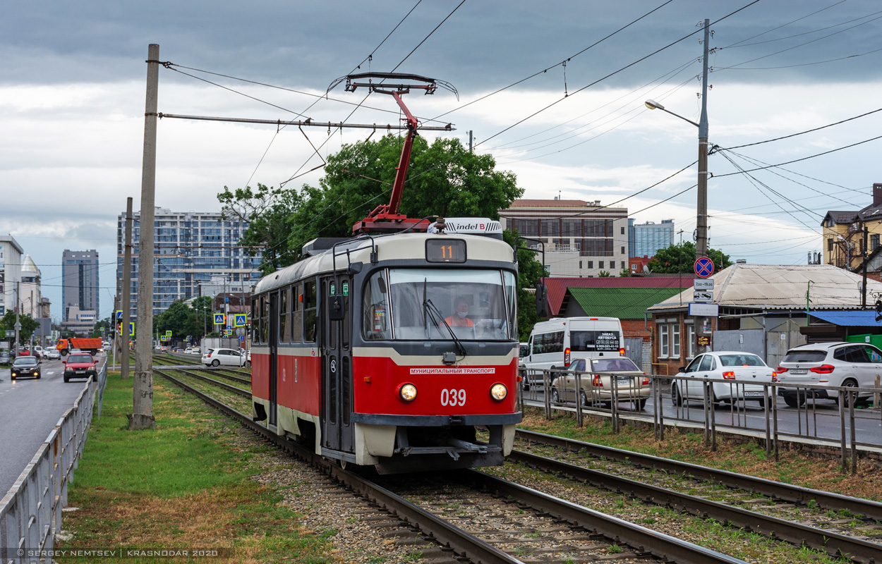 Краснодар, Tatra T3SU КВР МРПС № 039