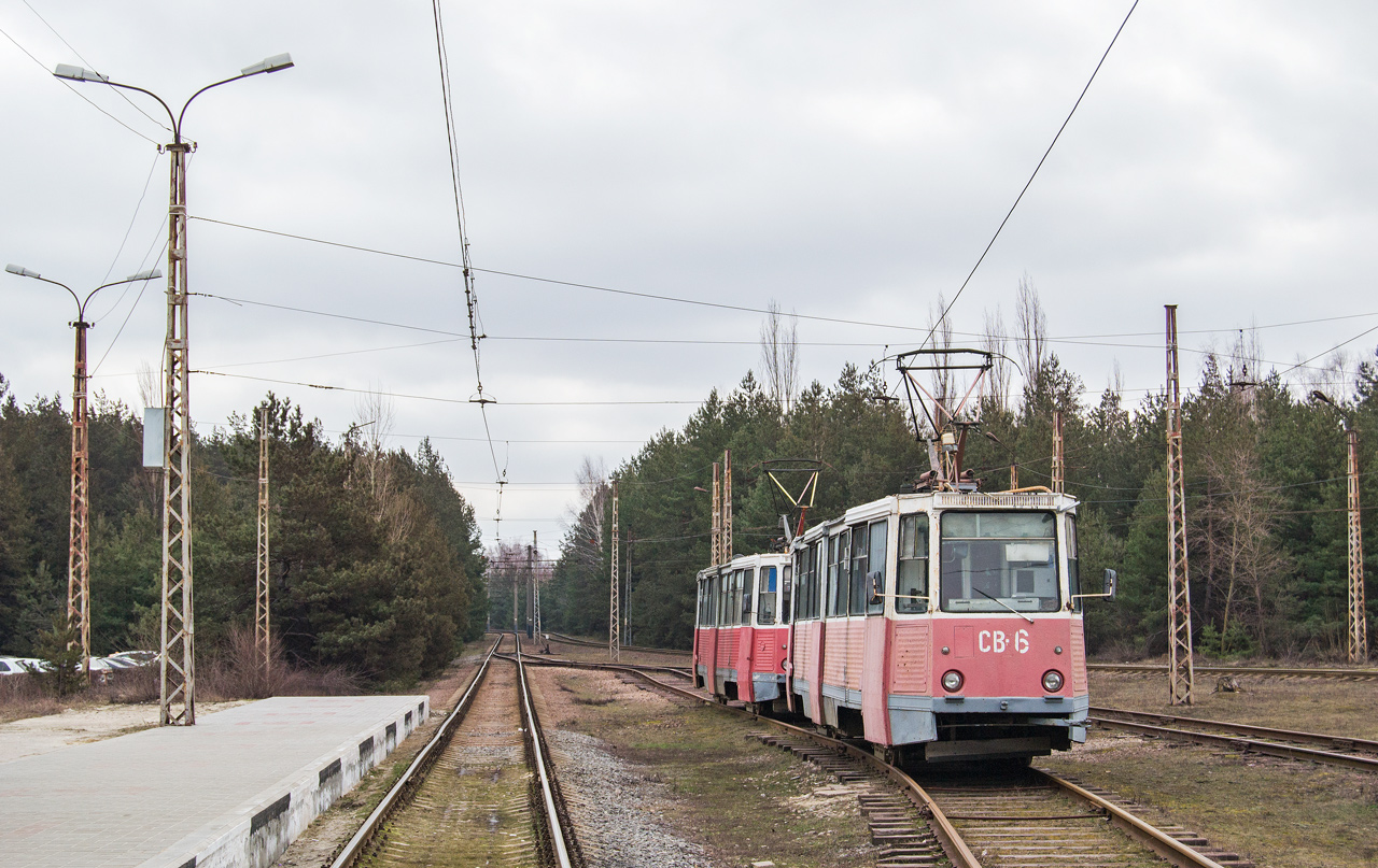 Стары Аскол, 71-605 (КТМ-5М3) № СВ-6; Стары Аскол — Конечные станции