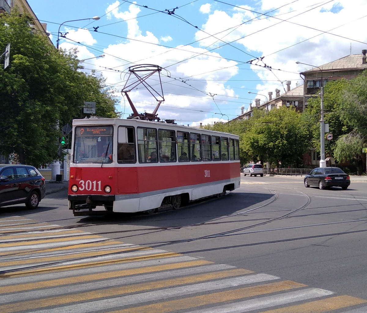 Магнитогорск, 71-605 (КТМ-5М3) № 3011