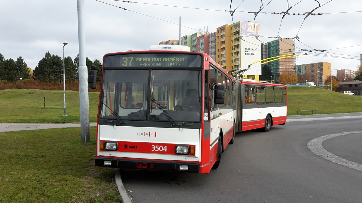 Брно, Škoda 15TrM № 3504