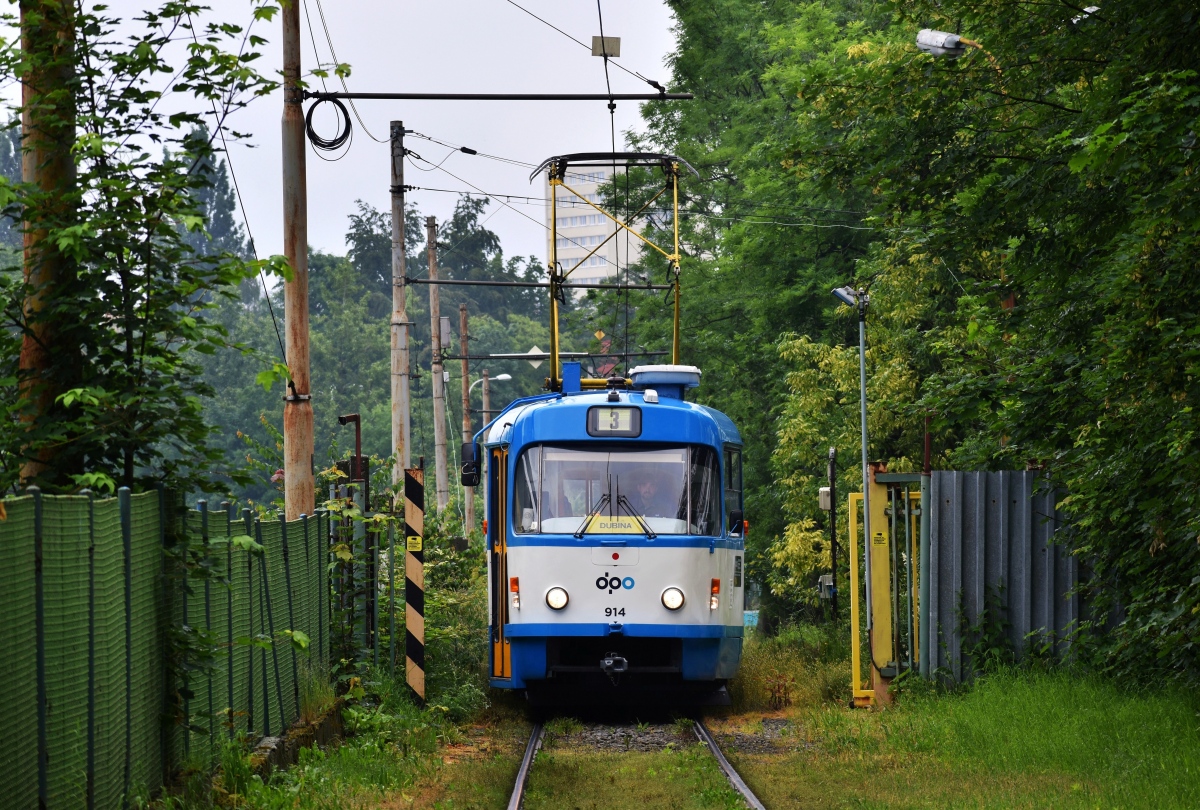 Острава, Tatra T3SUCS № 914