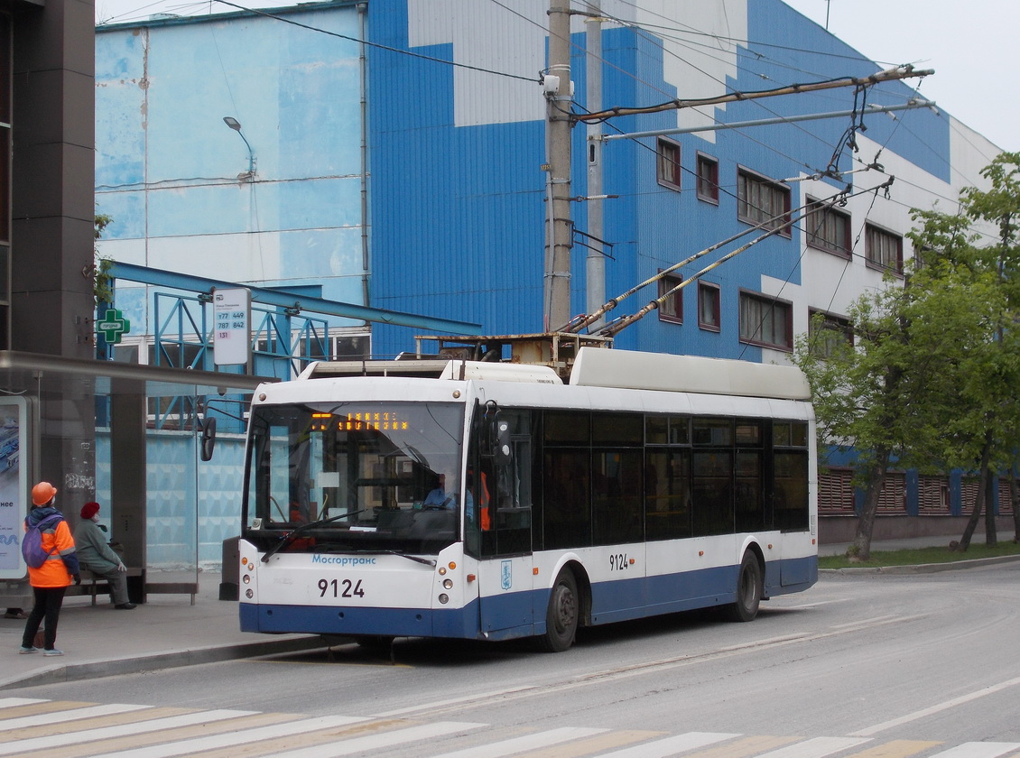 Москва, Тролза-5265.00 «Мегаполис» № 9124