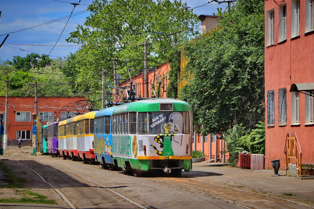 Одесса, Tatra T3R.P № 4004